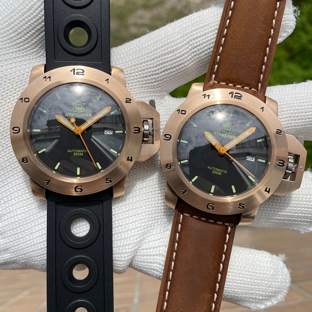 Steeldive 1939S Bronze Watches for Men| Steeldives – Steeldive Watch Store