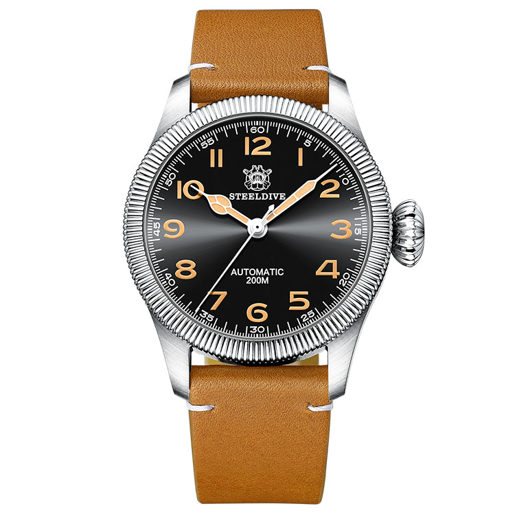 ☆Hot Deals☆Steeldive SD1906 V2 NH35 Automatic Watch – Steeldive
