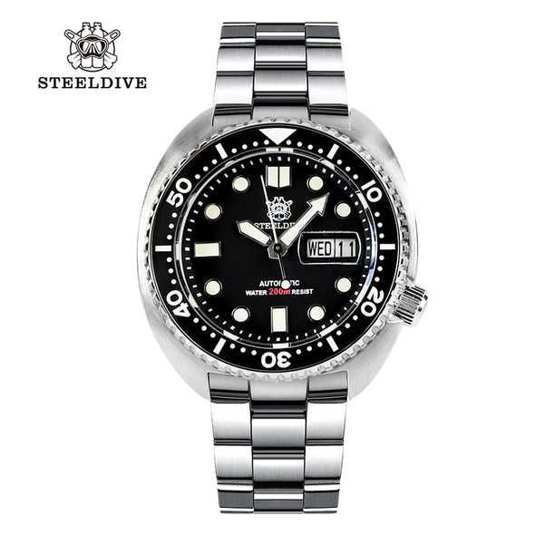 ★Welcome Deal★STEELDIVE SD1972 6309 King Turtle Dive Watch V2