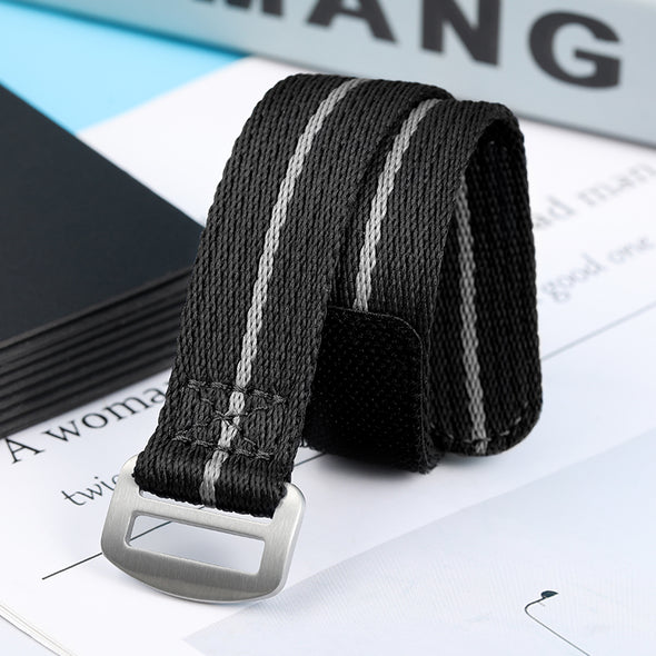 Soft Nylon Self-adhesive Watchband