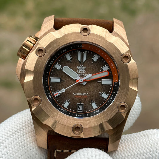 Steeldive SD1942S 45MM Solid Bronze Watch