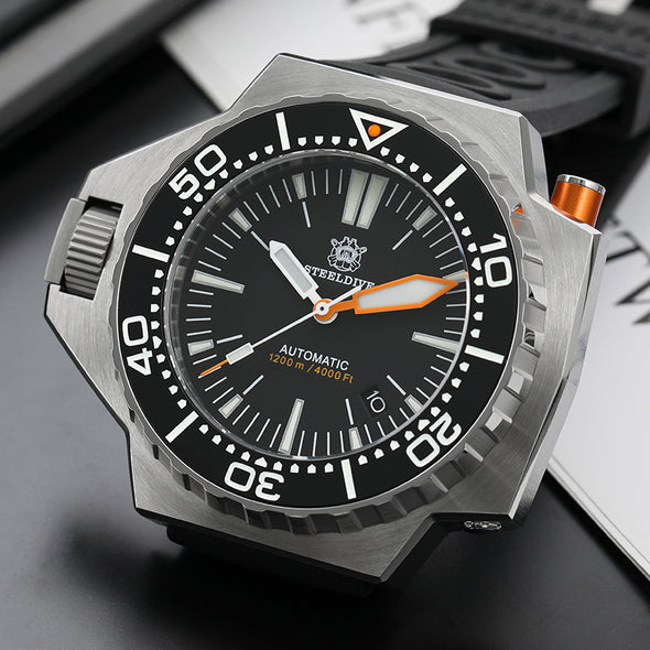 Steeldive SD1988 Monobloc 1200m Professional Diver Watch