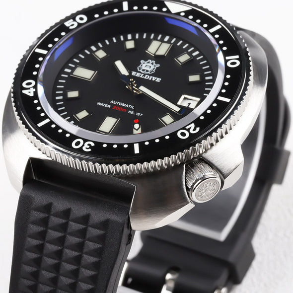 UK Warehouse - Steeldive SD1970 6105 Turtle Diver Watch V2