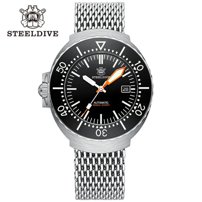 ★Welcome Deal★Steeldive SD1989 Monobloc 1000m Diver Watch