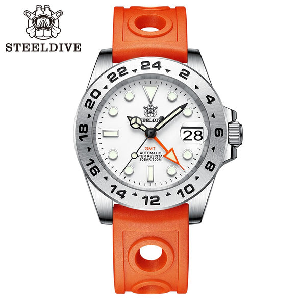 ★LaborDay Sale★Steeldive SD1992 NH34 GMT Automatic Watch