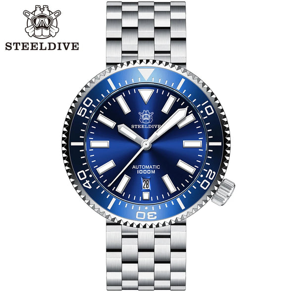 UK Warehouse - Steeldive SD1976 46mm 1000m Dive Watch