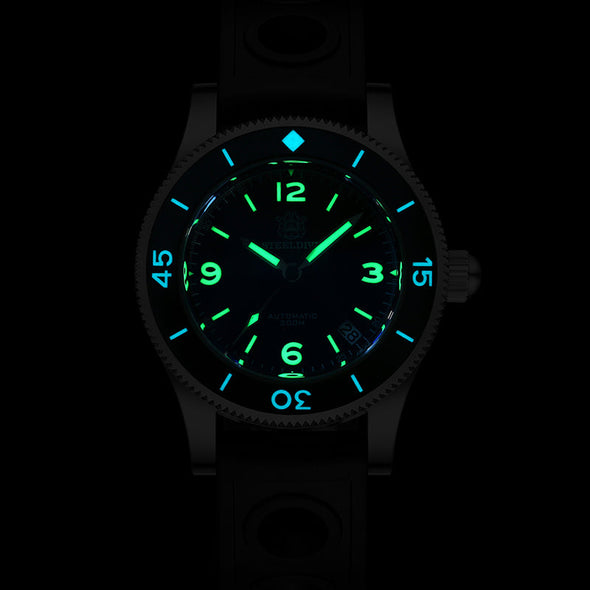 UK Warehouse - Steeldive SD1952 50-Fathoms Mechanical Watch Men