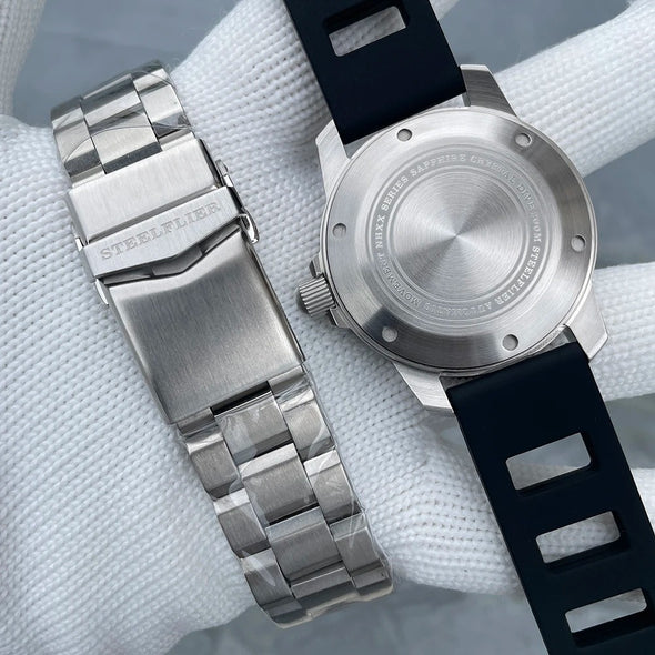 Steelflier SF787 NH36 Day-Date Automatic Men Watch