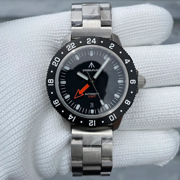 Steelflier SF793 41mm NH34 GMT Watch