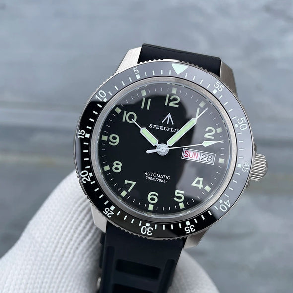 Steelflier SF787 NH36 Day-Date Automatic Men Watch