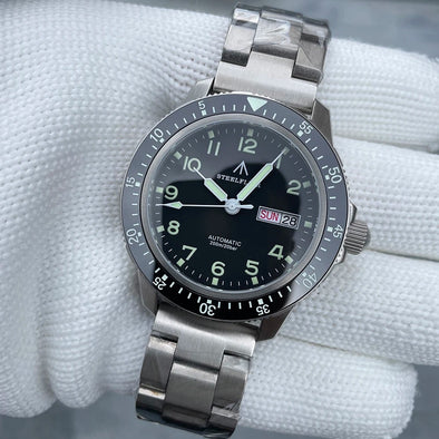 Steelflier SF787 NH36 Day-Date Automatic Men Watch