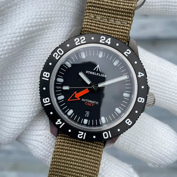 Steelflier SF793 41mm NH34 GMT Watch