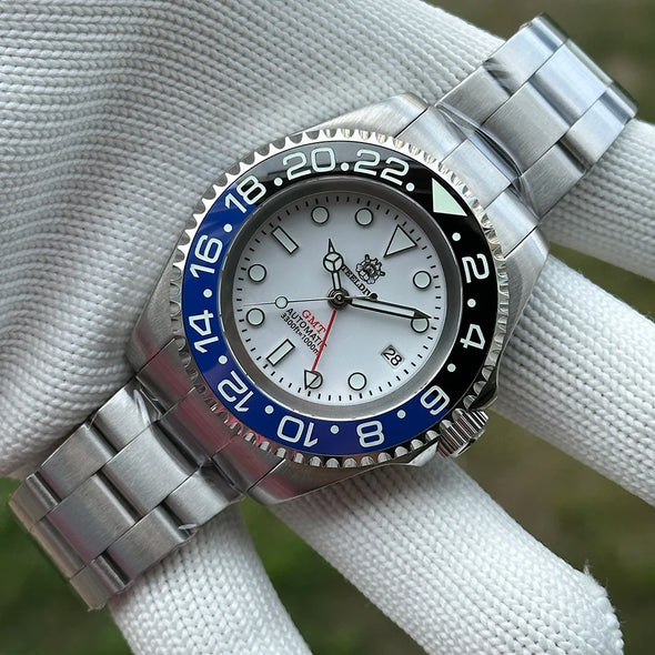 Steeldive SD1964 45mm NH34 GMT Diver Watch