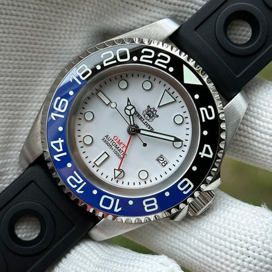 Steeldive SD1964 45mm NH34 GMT Diver Watch