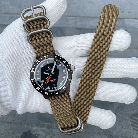 Steelflier SF793 41mm NH34 GMT Watch