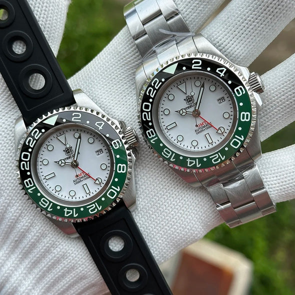 Steeldive SD1964 45mm NH34 GMT Diver Watch