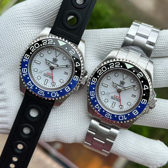 Steeldive SD1964 45mm NH34 GMT Diver Watch