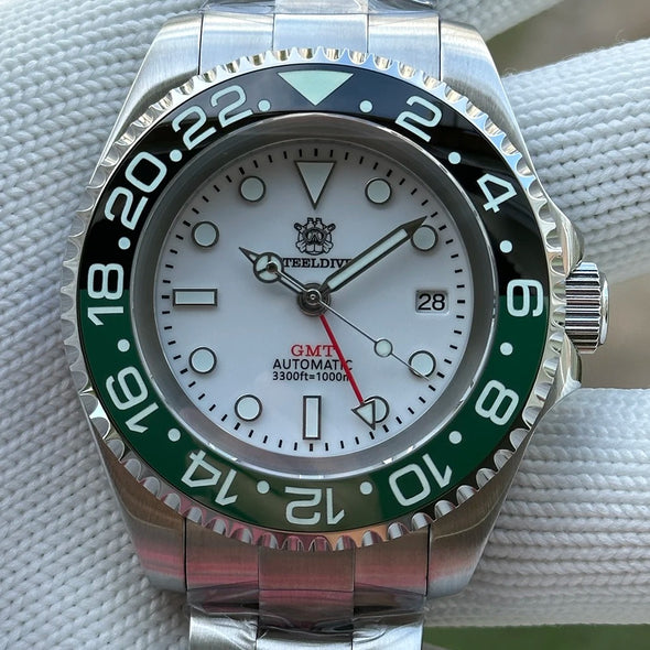 Steeldive SD1964 45mm NH34 GMT Diver Watch