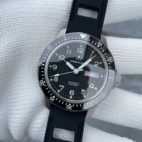 Steelflier SF787 NH36 Day-Date Automatic Men Watch