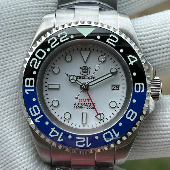 Steeldive SD1964 45mm NH34 GMT Diver Watch
