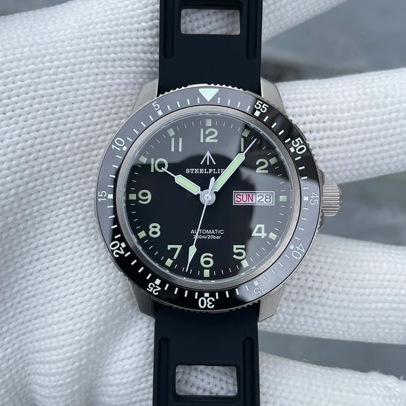 Steelflier SF787 NH36 Day-Date Automatic Men Watch
