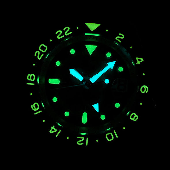 UK Warehouse - Steeldive SD1994 SKX007 NH34 GMT Automatic Watch