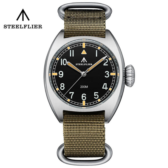 UK Warehouse - Steelflier SF745 British Army W10 Quartz Field Watch