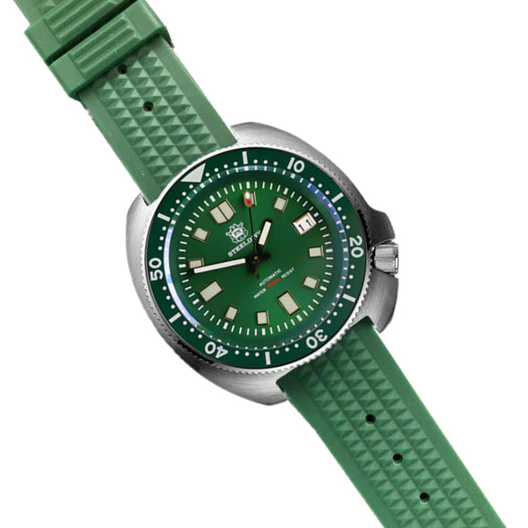 UK Warehouse - Steeldive SD1970 6105 Turtle Diver Watch V2