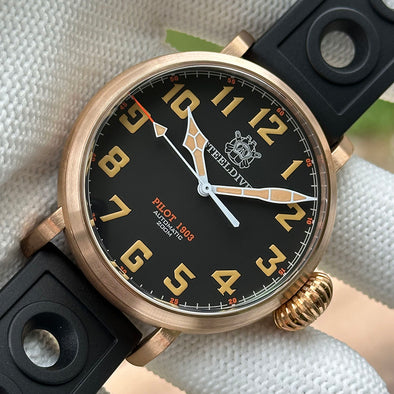 ★Flash Sale★Steeldive SD1903S Bronze Pilot Men Watch