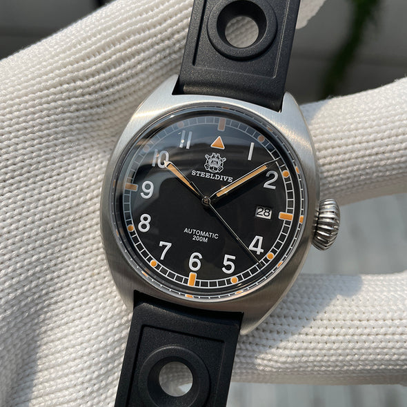 ★Anniversary Sale★Steeldive SD1907P 40mm W10 Military Automatic Watch