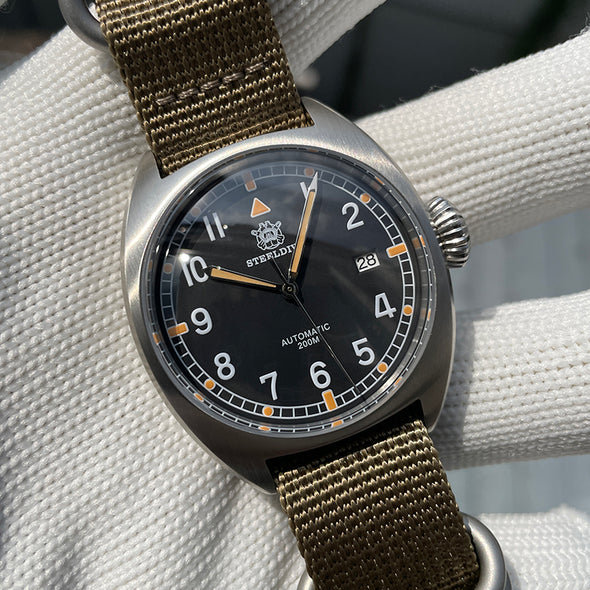 ★Anniversary Sale★Steeldive SD1907P 40mm W10 Military Automatic Watch