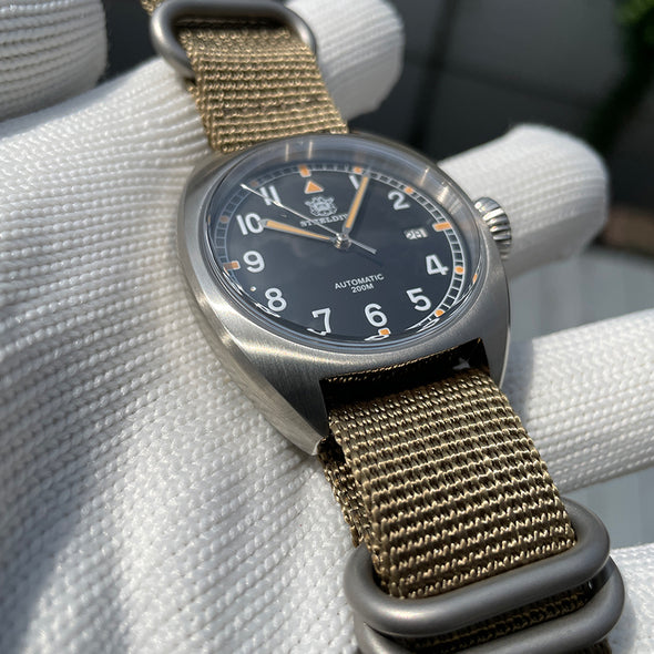 ★Anniversary Sale★Steeldive SD1907P 40mm W10 Military Automatic Watch
