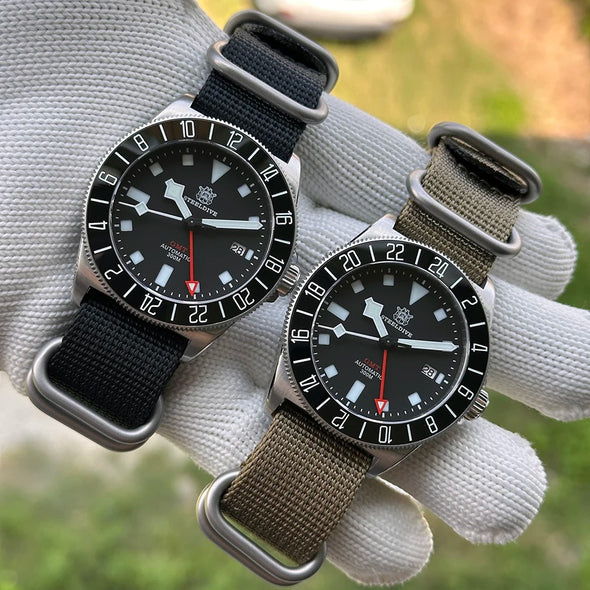 Steeldive SD1925GMT 43mm NH34 Men Watch