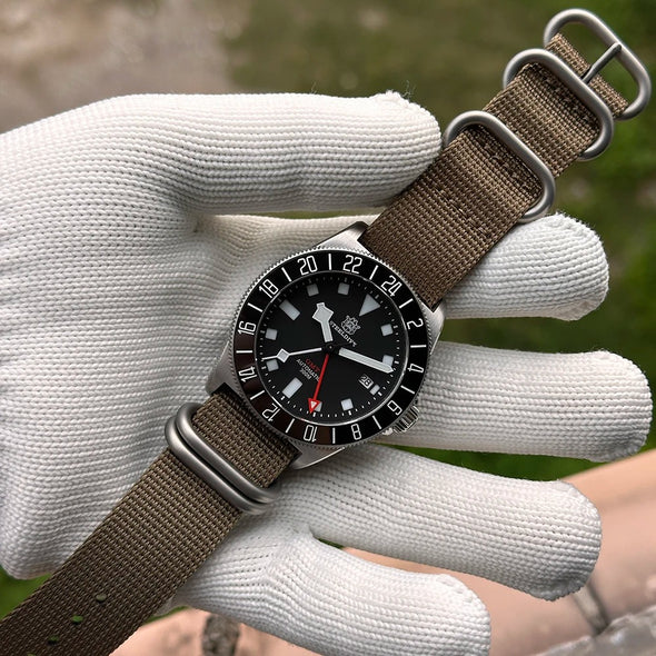 Steeldive SD1925GMT 43mm NH34 Men Watch