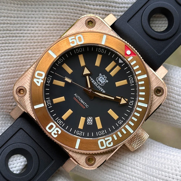 Steeldive SD1949S Bronze 1000m Deep Dive Watch
