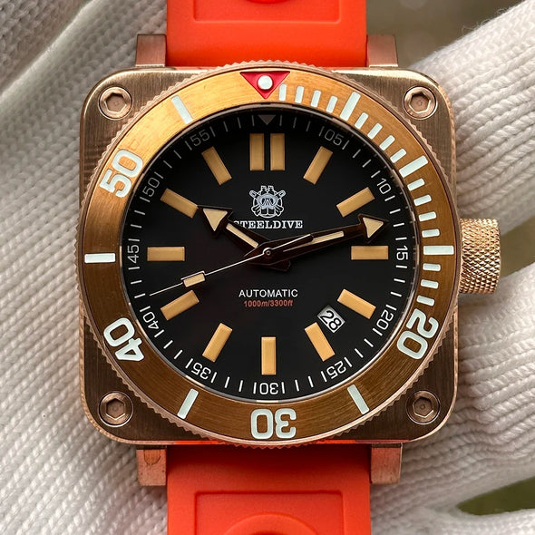 Steeldive SD1949S Bronze 1000m Deep Dive Watch