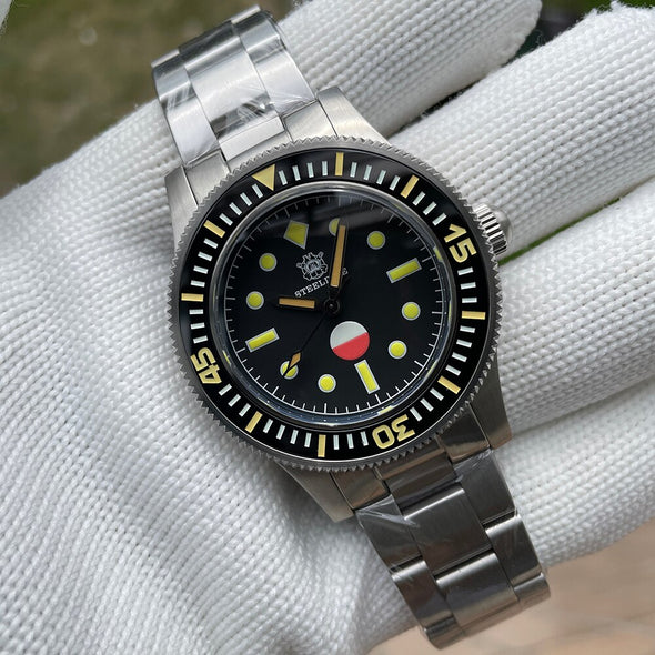 ★LaborDay Sale★Steeldive SD1952T 50-Fathoms Automatic Watch Men