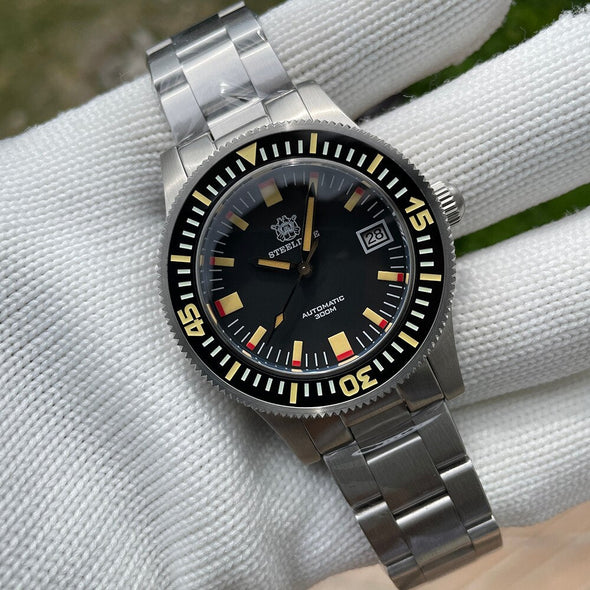 UK Warehouse - Steeldive SD1952T 50-Fathoms Automatic Watch Men