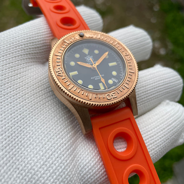 Steeldive SD1952S Bronze 50-Fathoms Diver Watch