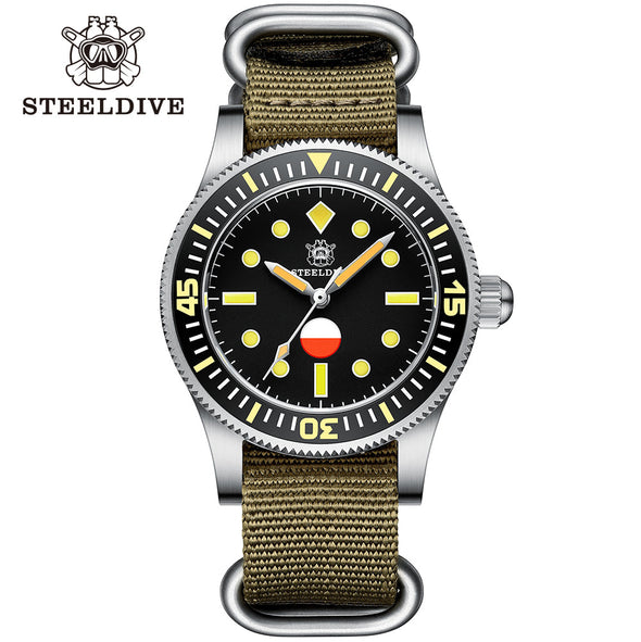 UK Warehouse - Steeldive SD1952T 50-Fathoms Automatic Watch Men
