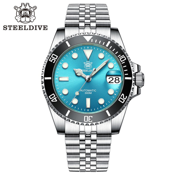 UK Warehouse - Steeldive SD1953 Sub Men Dive Watch V2