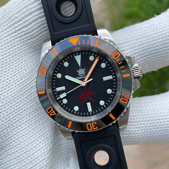 Steeldive SD1954C Orange Sub Automatic Watch V2