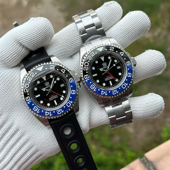 Steeldive SD1964 45mm NH34 GMT Diver Watch