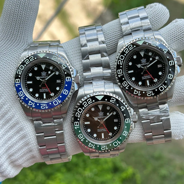 Steeldive SD1964 45mm NH34 GMT Diver Watch