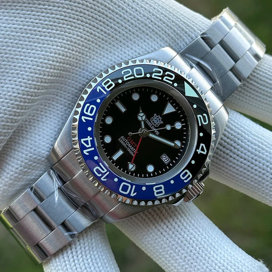 Steeldive SD1964 45mm NH34 GMT Diver Watch