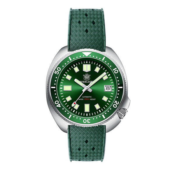 UK Warehouse - Steeldive SD1970 6105 Turtle Diver Watch V2