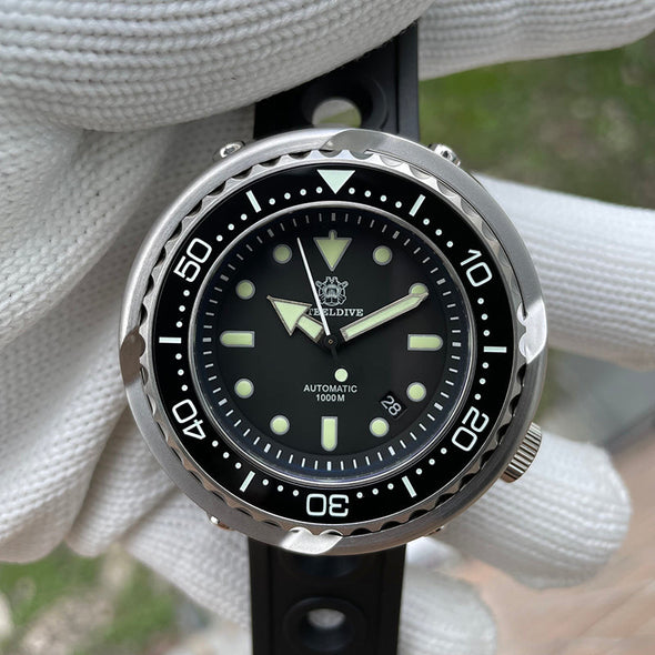 UK Warehouse - Steeldive SD1978 Emperor Tuna 1000m Diver Watch