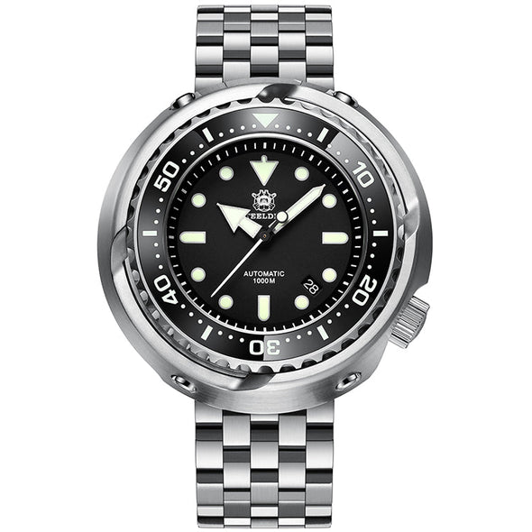 UK Warehouse - Steeldive SD1978 Emperor Tuna 1000m Diver Watch