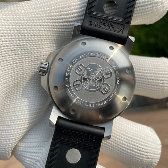 Steeldive SD1982 Big Size 46.5MM 25000M Diver Watch - No Date