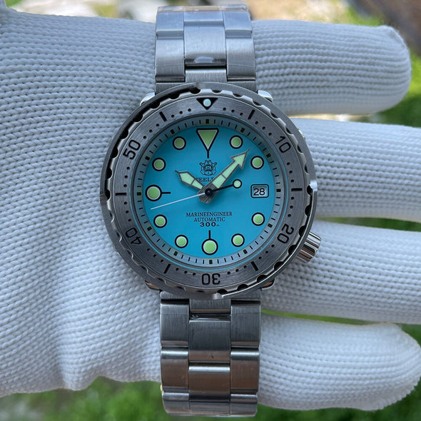 Steeldive SD1986 Full Steel Tuna Diver Watch